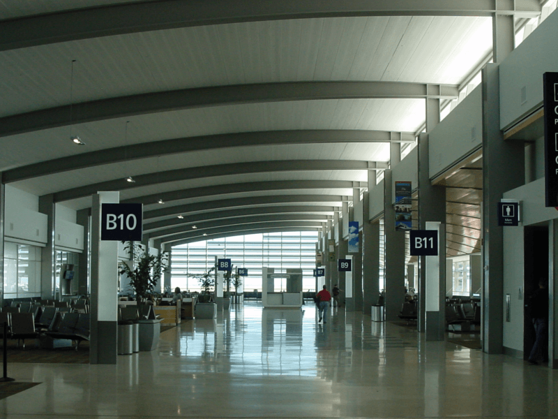 Sacramento Airport terminal gates