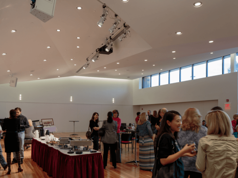 KU Lied Center opening ceremony