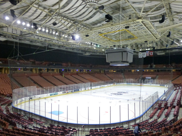 Bon Secours Wellness Arena sound system