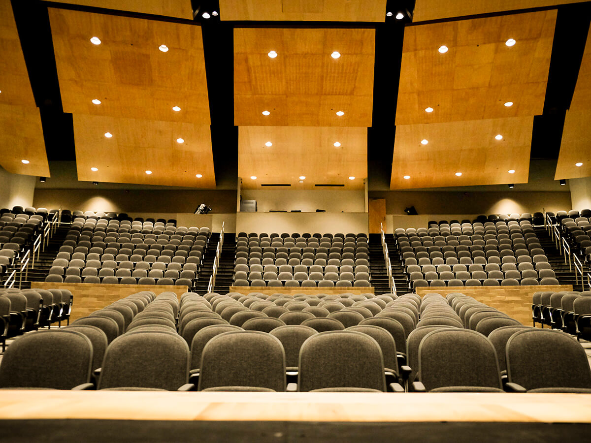 Wichita Southeast High School Auditorium Audience View