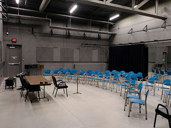 Johnson County Arts and Heritage Center black box theatre