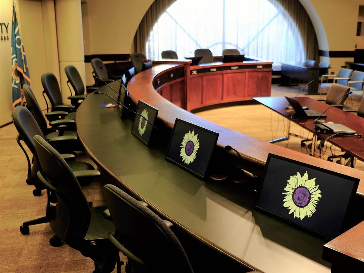 Board of County Commissioners Hearing Room AV system
