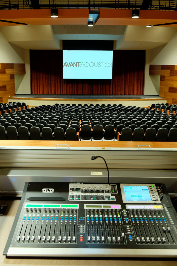 Digital Mixing Console at Abilene High School