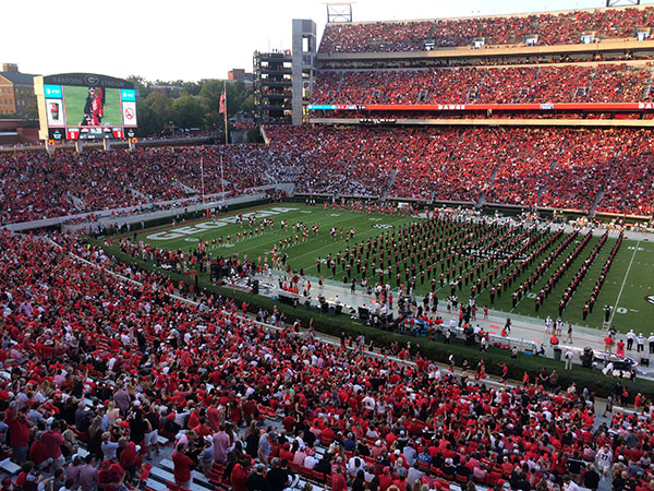 University of Georgia Sanford Stadium