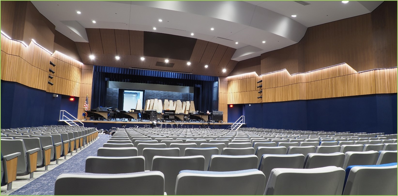 Grain Valley High School Auditorium and Music Rooms